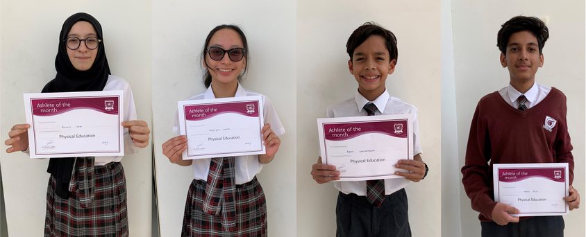Athletes of the month secondary