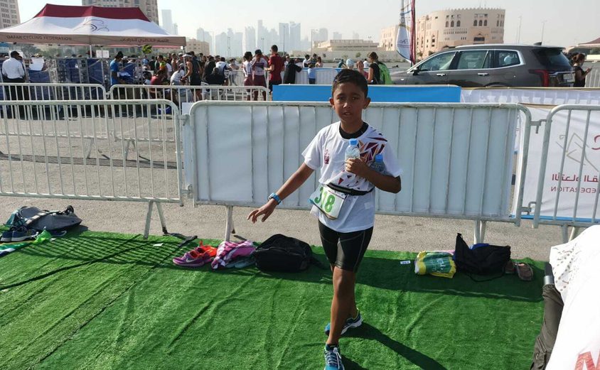 Katara Triathlon Friday 17th Nov Aaliyah Misha Abdulrahman 03