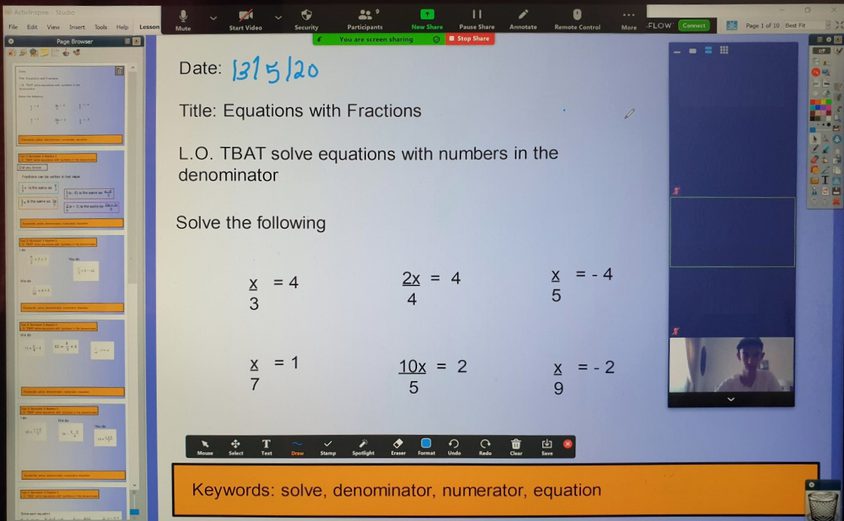 Secondary Math 15 May 20201