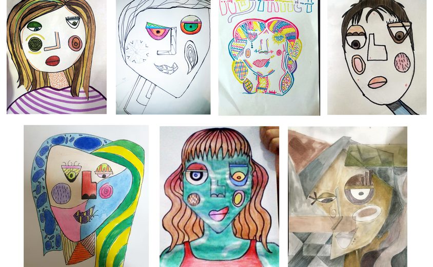 Secondary Y8 Abstract Art 23 April 2020