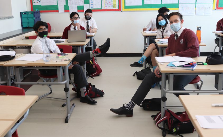 Secondary odd sock day 2020 02