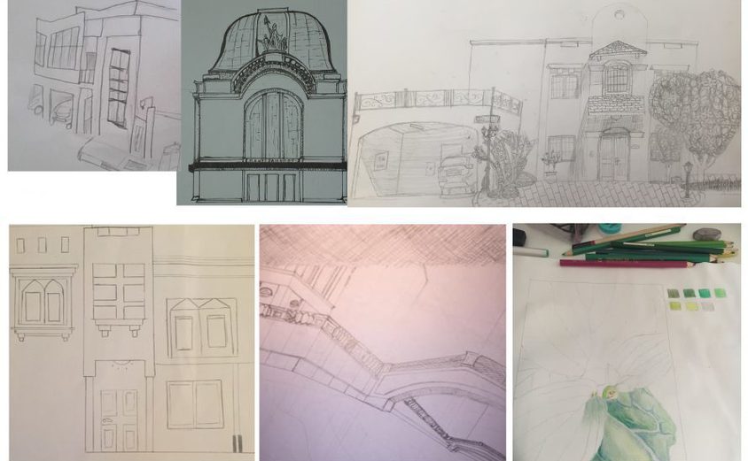 Year 10 and 9 Art Work Collection 26 March 2020